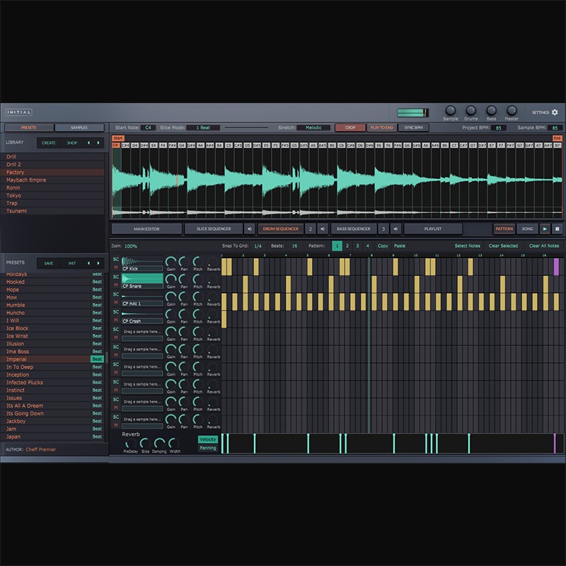 Initial Audio Slice
