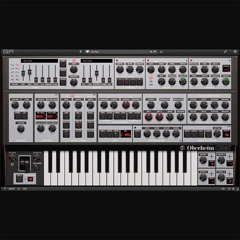 GForce Oberheim OB-X